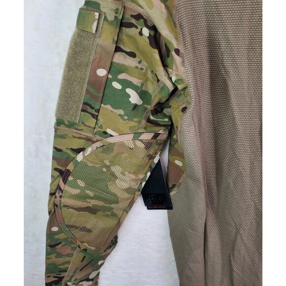 MASSIF FR ARMY ACU COMBAT SHIRT FLAME RESISTANT Sz Large NWT USA Military - Picture 10 of 13